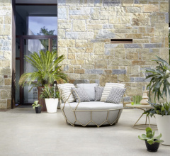 Итальянские Уличная мебель - Диван GRAVITY 9882 фабрика Roberti Rattan