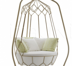 Итальянские Уличная мебель - Диван GRAVITY 9880 фабрика Roberti Rattan