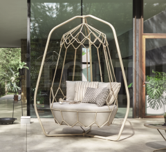 Итальянские Уличная мебель - Диван GRAVITY 9880 фабрика Roberti Rattan