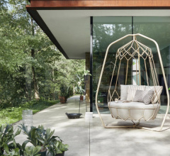 Итальянские Уличная мебель - Диван GRAVITY 9880 фабрика Roberti Rattan