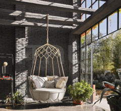 Итальянские Уличная мебель - Диван GRAVITY 9881 фабрика Roberti Rattan