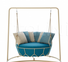 Итальянские Уличная мебель - Диван GRAVITY 9884 фабрика Roberti Rattan