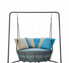 Итальянские Уличная мебель - Диван GRAVITY 9884 фабрика Roberti Rattan