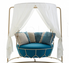Итальянские Уличная мебель - Диван GRAVITY 9884C фабрика Roberti Rattan