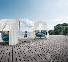 Итальянские Уличная мебель - Диван GRAVITY 9884C фабрика Roberti Rattan