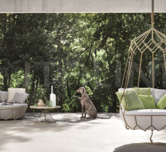 Итальянские Уличные столики - Столик GRAVITY 9886 фабрика Roberti Rattan