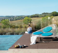 Итальянские Уличные шезлонги - Шезлонг ATOLLO 4365 60MS Итальянские Уличные шезлонги - Шезлонг ATOLLO 4365 60MS фабрика Roberti Rattan