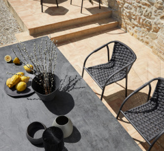 Итальянские Уличные столы - Стол обеденный LIPARI 9776/9777/9778 Итальянские Уличные столы - Стол обеденный LIPARI 9776/9777/9778 фабрика Roberti Rattan