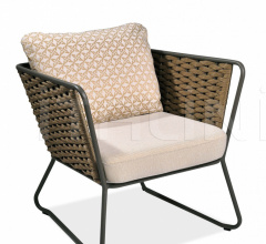 Итальянские Уличная мебель - Кресло PORTOFINO 9741 фабрика Roberti Rattan