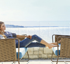 Итальянские Уличная мебель - Диван PORTOFINO 9743 фабрика Roberti Rattan