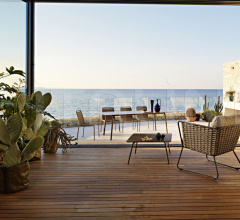 Итальянские Уличные столики - Журнальный столик PORTOFINO 9745 фабрика Roberti Rattan