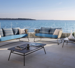 Итальянские Уличные столики - Журнальный столик PORTOFINO 9745 фабрика Roberti Rattan