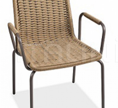 Итальянские Уличная мебель - Стул с подлокотниками PORTOFINO 9740B фабрика Roberti Rattan