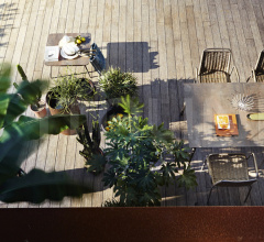 Итальянские Уличная мебель - Стул с подлокотниками PORTOFINO 9740B фабрика Roberti Rattan