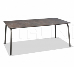 Итальянские Уличные столы - Стол обеденный PORTOFINO 9775 фабрика Roberti Rattan