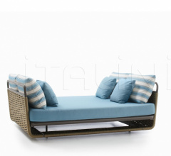 Итальянские Уличные шезлонги - Шезлонг PORTOFINO 9765 фабрика Roberti Rattan