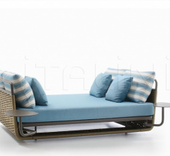 Итальянские Уличные шезлонги - Шезлонг PORTOFINO 9766 фабрика Roberti Rattan