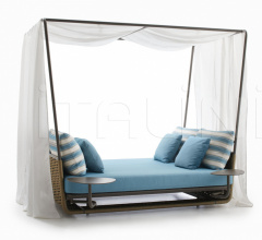 Итальянские Уличные шезлонги - Шезлонг PORTOFINO 9768 фабрика Roberti Rattan