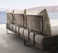 Итальянские Уличная мебель - Модульный диван CORAL REEF 9802 фабрика Roberti Rattan