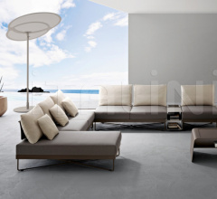 Итальянские Уличные шезлонги - Шезлонг CORAL REEF 9804FA фабрика Roberti Rattan