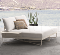 Итальянские Уличные шезлонги - Шезлонг CORAL REEF 9805 фабрика Roberti Rattan