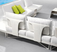 Итальянские Уличные столики - Журнальный столик CORAL REEF 9817 фабрика Roberti Rattan