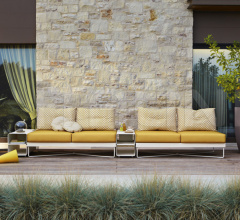 Итальянские Уличные столики - Столик CORAL REEF 9818 фабрика Roberti Rattan