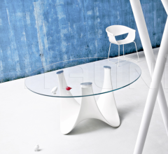 Итальянские Уличные столы - Стол обеденный CORAL REEF 9870F Итальянские Уличные столы - Стол обеденный CORAL REEF 9870F фабрика Roberti Rattan