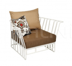Итальянские Уличная мебель - Кресло HAMPTONS GRAPHICS 9731 фабрика Roberti Rattan