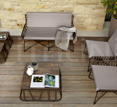 Итальянские Уличная мебель - Кресло HAMPTONS GRAPHICS 9733 фабрика Roberti Rattan