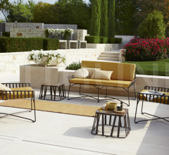 Итальянские Уличная мебель - Кресло HAMPTONS GRAPHICS 9733 фабрика Roberti Rattan