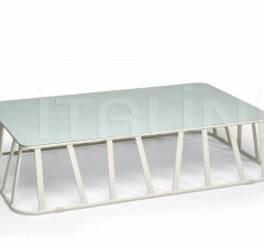 Итальянские Уличные столики - Журнальный столик HAMPTONS GRAPHICS 9736 фабрика Roberti Rattan