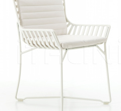 Итальянские Уличная мебель - Стул с подлокотниками HAMPTONS GRAPHICS 9751 фабрика Roberti Rattan