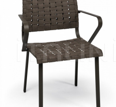 Итальянские Уличная мебель - Стул с подлокотниками HAMPTONS GRAPHICS 9724 фабрика Roberti Rattan