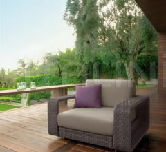 Итальянские Уличная мебель - Кресло HAMPTONS 9611 фабрика Roberti Rattan