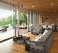 Итальянские Уличные столики - Журнальный столик HAMPTONS 9607 фабрика Roberti Rattan