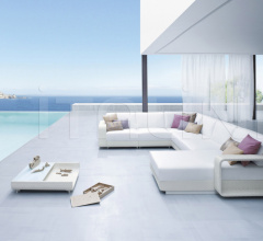 Итальянские Уличные столики - Журнальный столик HAMPTONS 9607 фабрика Roberti Rattan