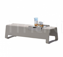 Итальянские Уличная мебель - Скамья HAMPTONS 9628 фабрика Roberti Rattan