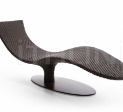 Итальянские Уличные шезлонги - Шезлонг CARIBE 9578 фабрика Roberti Rattan