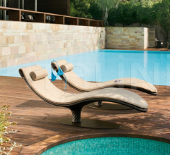 Итальянские Уличные шезлонги - Шезлонг CARIBE 9578 фабрика Roberti Rattan