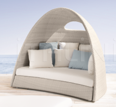 Итальянские Уличная мебель - Диван IGLOO 9631 фабрика Roberti Rattan