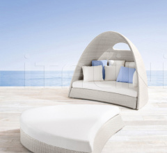 Итальянские Уличная мебель - Диван IGLOO 9631 фабрика Roberti Rattan