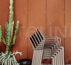 Итальянские Уличная мебель - Стул с подлокотниками SAMBA RIO 9760 фабрика Roberti Rattan