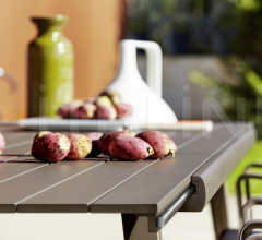 Итальянские Уличные столы - Стол обеденный SAMBA RIO 9744B Итальянские Уличные столы - Стол обеденный SAMBA RIO 9744B фабрика Roberti Rattan