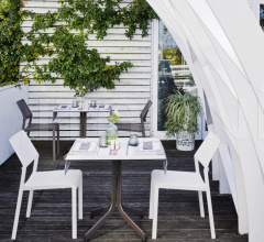 Итальянские Уличные столы - Стол обеденный SAMBA RIO 9773 Итальянские Уличные столы - Стол обеденный SAMBA RIO 9773 фабрика Roberti Rattan