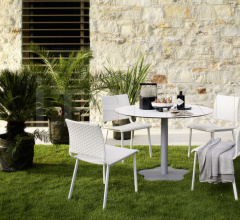 Итальянские Уличные столы - Стол обеденный SAMBA RIO 9586 Итальянские Уличные столы - Стол обеденный SAMBA RIO 9586 фабрика Roberti Rattan