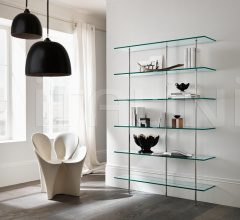 Итальянские Стеллажи - Книжный стеллаж Trasparenza фабрика Tonelli