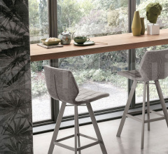 Итальянские Рестораны/Бары - Барный стул SANTIAGO PLUS фабрика Target Point