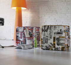 Итальянские Пуфы - Пуф CITYMAP фабрика Target Point