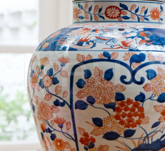Настольная лампа Imari Vase - Red and Blue Medium TC0075.XX Настольная лампа Imari Vase - Red and Blue Medium TC0075.XX фабрика Vaughan